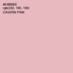 #E8B9BE - Cavern Pink Color Image